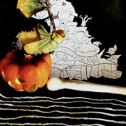 From  Nightmare Before Christmas Disneyland Haunted Mansion Original Pieces