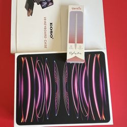 Apple IPad Pro 12.9” 6th Generation (M2 Chip / 2022 Model) 256gb with Pencil & Keyboard + Apple Care + 