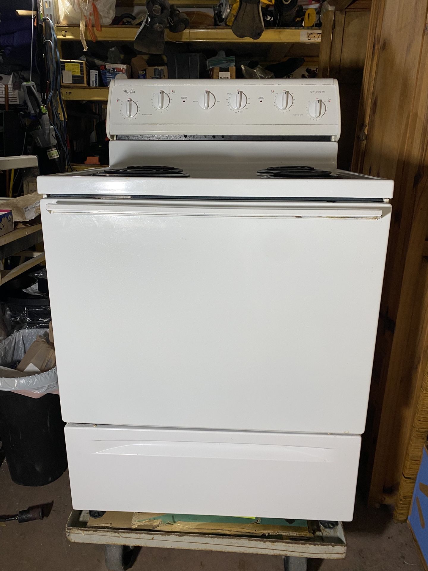 30” Electric Range Oven Whirlpool