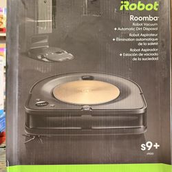 iRobot Roomba S9+ Robot Vacuum Brand New In Box Only $299!