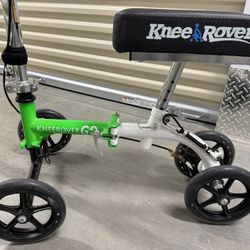 KneeRover® GO HYBRID Knee Scooter with ALL TERRAIN Front Wheels