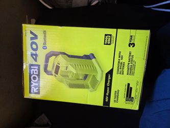 RYOBI 40v hyper Charger
