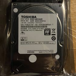 Toshiba 500GB 2.5-inch SATA Hard Drive