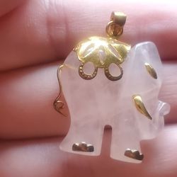Goldfilled Elephant Pendant