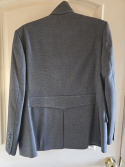 Gray Button Blazer