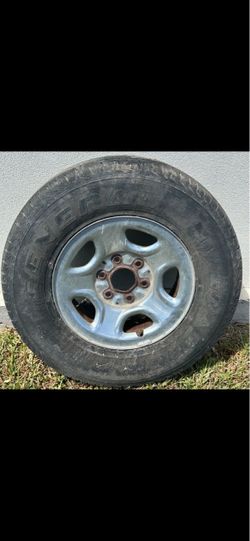 General Tire on Steel Wheel