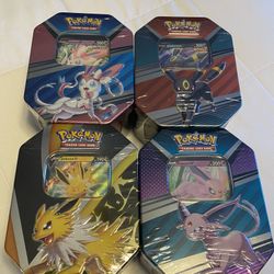 Pokémon Trading Card Tins $45