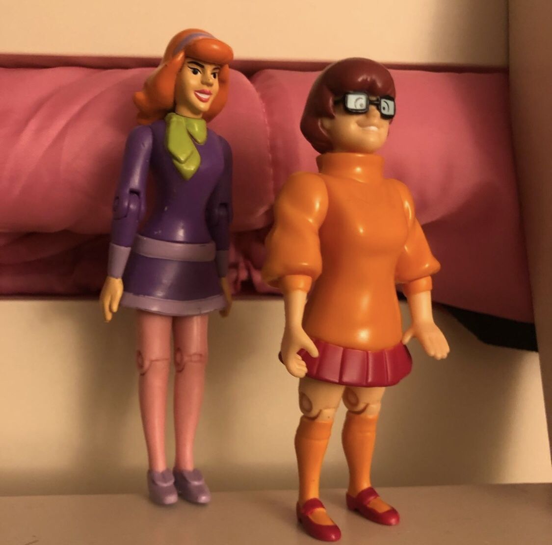 Vintage Scooby Doo Action Figure Dolls.