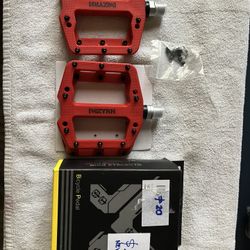 New Bicycle Pedals