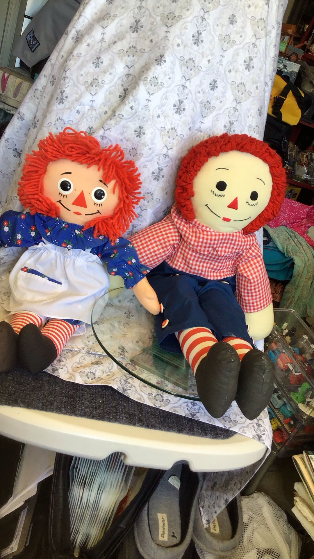 Collectible Raggedy Ann And Andy Dolls