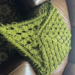 Hand Crocheted Shawl