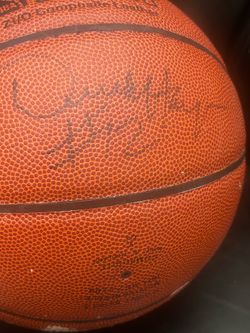 Derek Harper AUTOGRAPH BASKETBALL