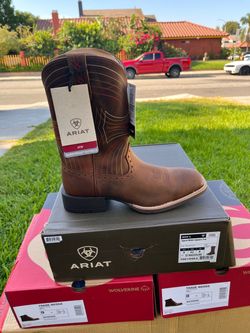 ARIAT SOFT TOE BOOTS SIZES 8 8.5 9  12 and 13