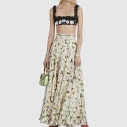 Gucci-misteriosa-maxi skirt. An impossible Garden