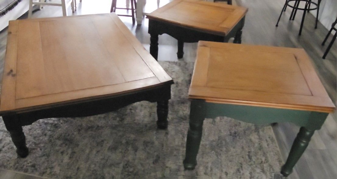 Coffee Table and 2 end Tables