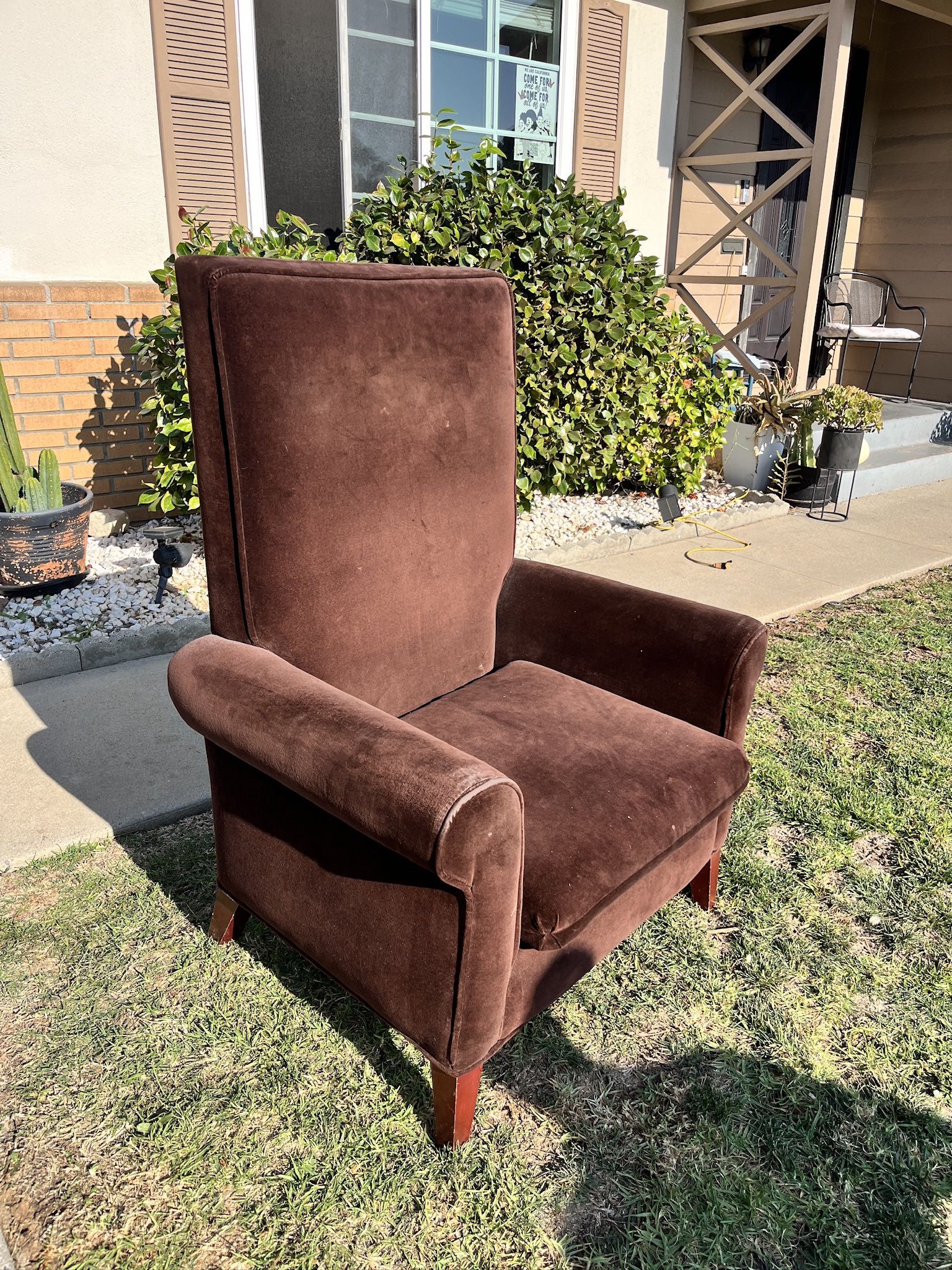 Brown Armchair 