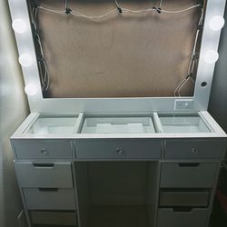 Vanity White ( Still Good some minor repairs )