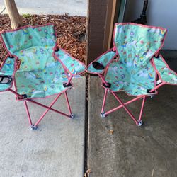 Toddler Unicorn Folding Chairs