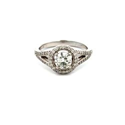 Amazing 14k 1cttw Natural Diamond Engagement Ring Size 6.75