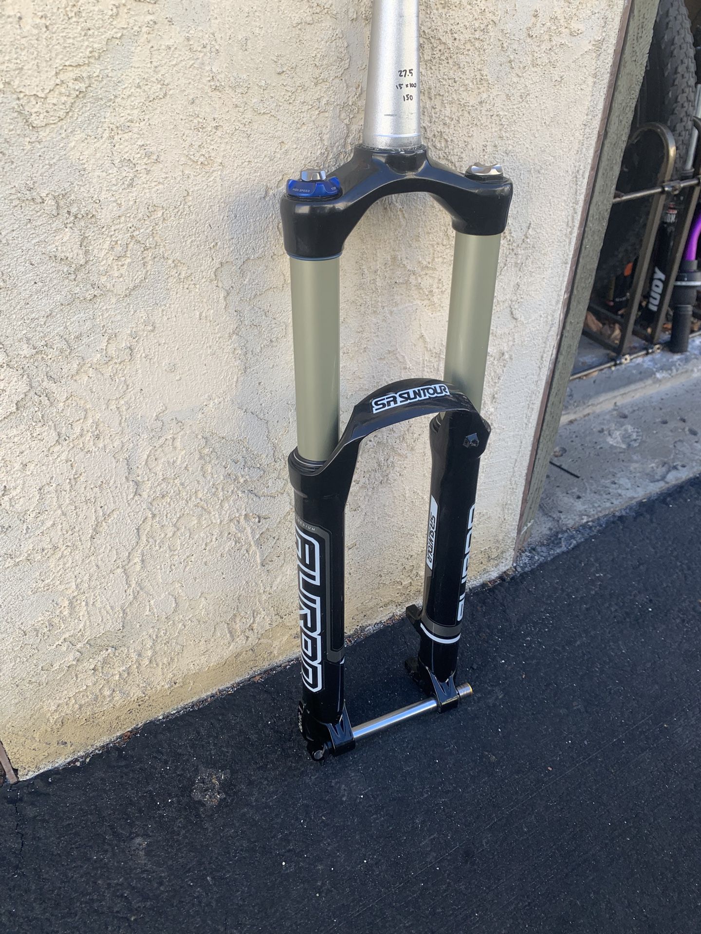 SR Suntour Air 150mm MTB Suspension Fork Trail Enduro