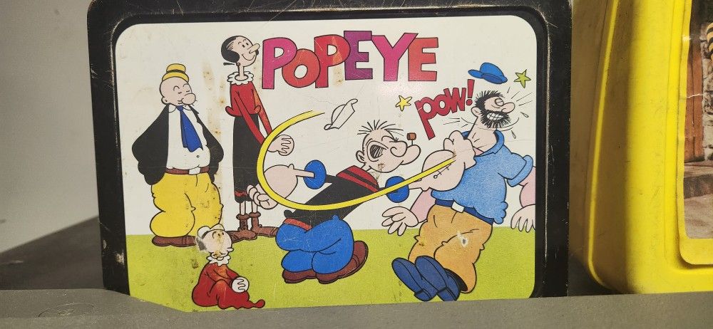 1962 Rare Popeye Lunch Box