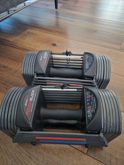 Power Block Black Hand Weights