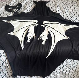 Bat cape Halloween costume