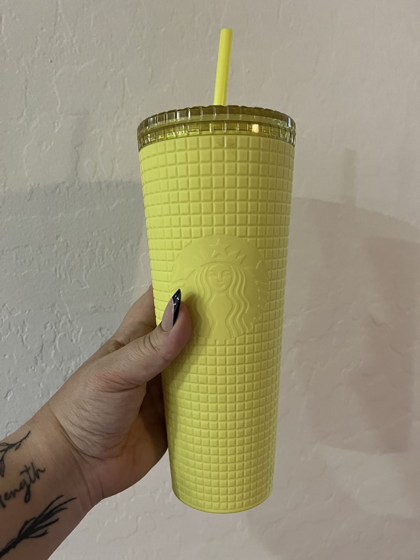 Yellow Starbucks Cup