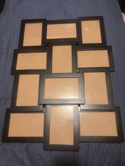 Black Multi-Opening Collage Photo Frame