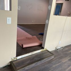 Vinyl Laminate Hardwood Refinish Beisboard