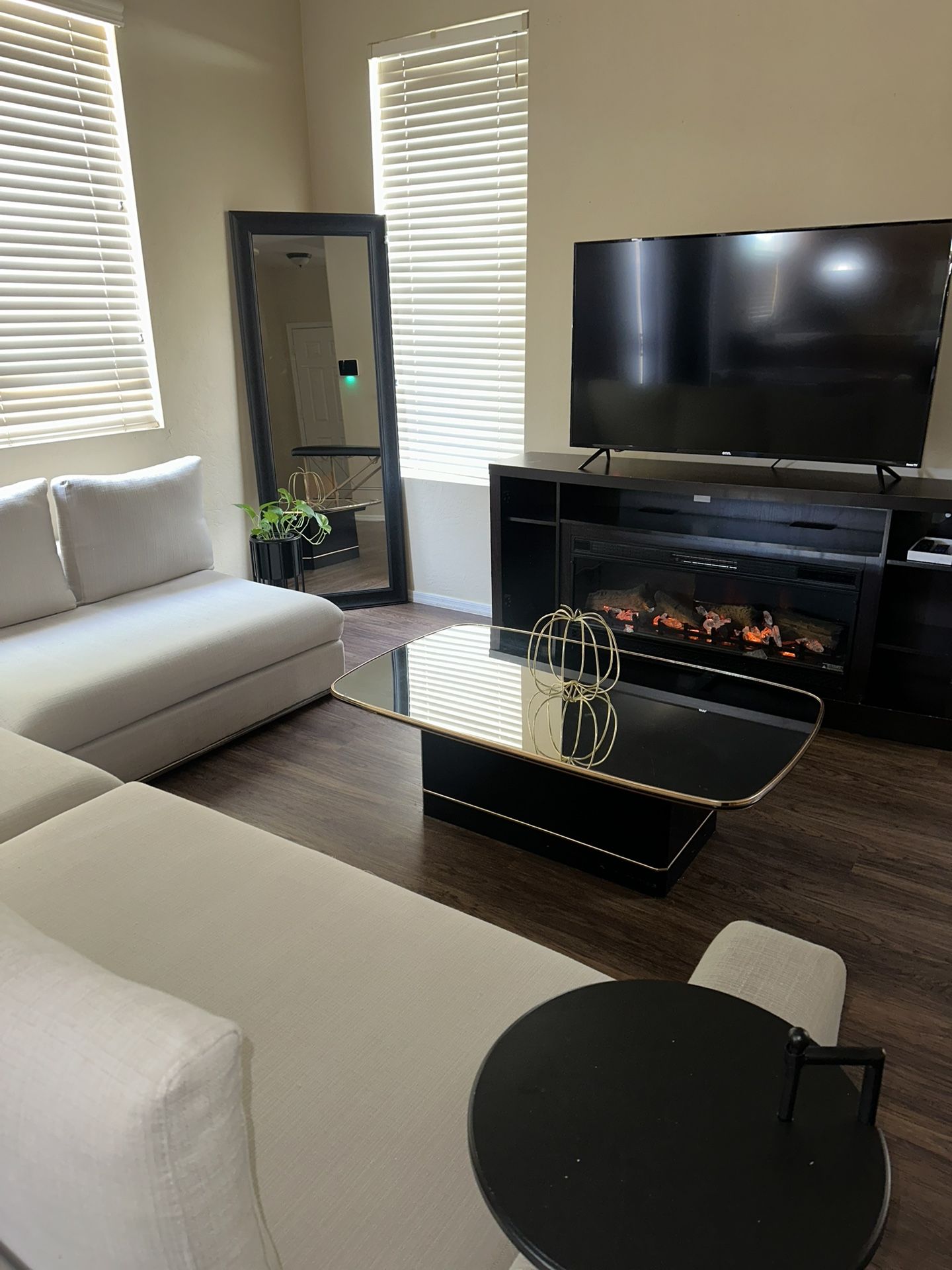 Mirrored Coffee Table