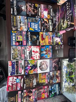 Lot of various pc games