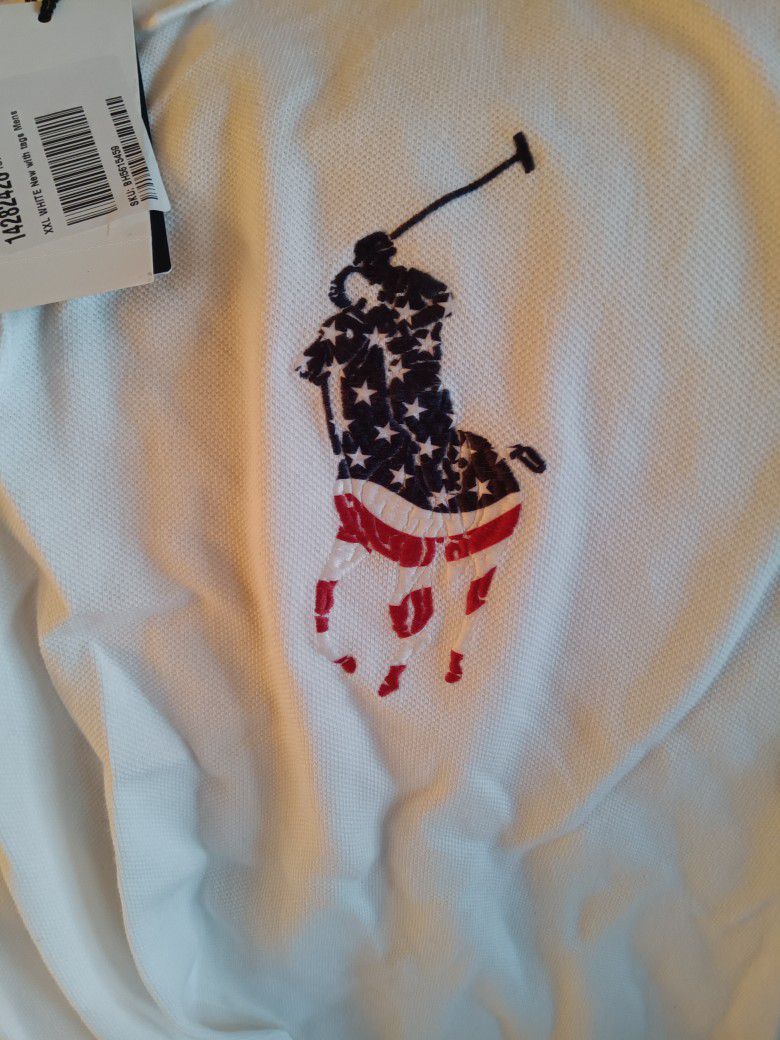 Polo Ralph Lauren Big Horse Shirt $65 Xxl