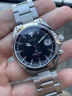 BRAND NEW* Seiko Men's Prospex Alpinist Automatic Black Dial Watch Size 39.5mm