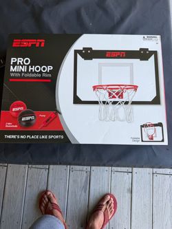 Espn Mini basketball hoop $25