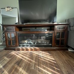 Electric Fireplace TV Stand