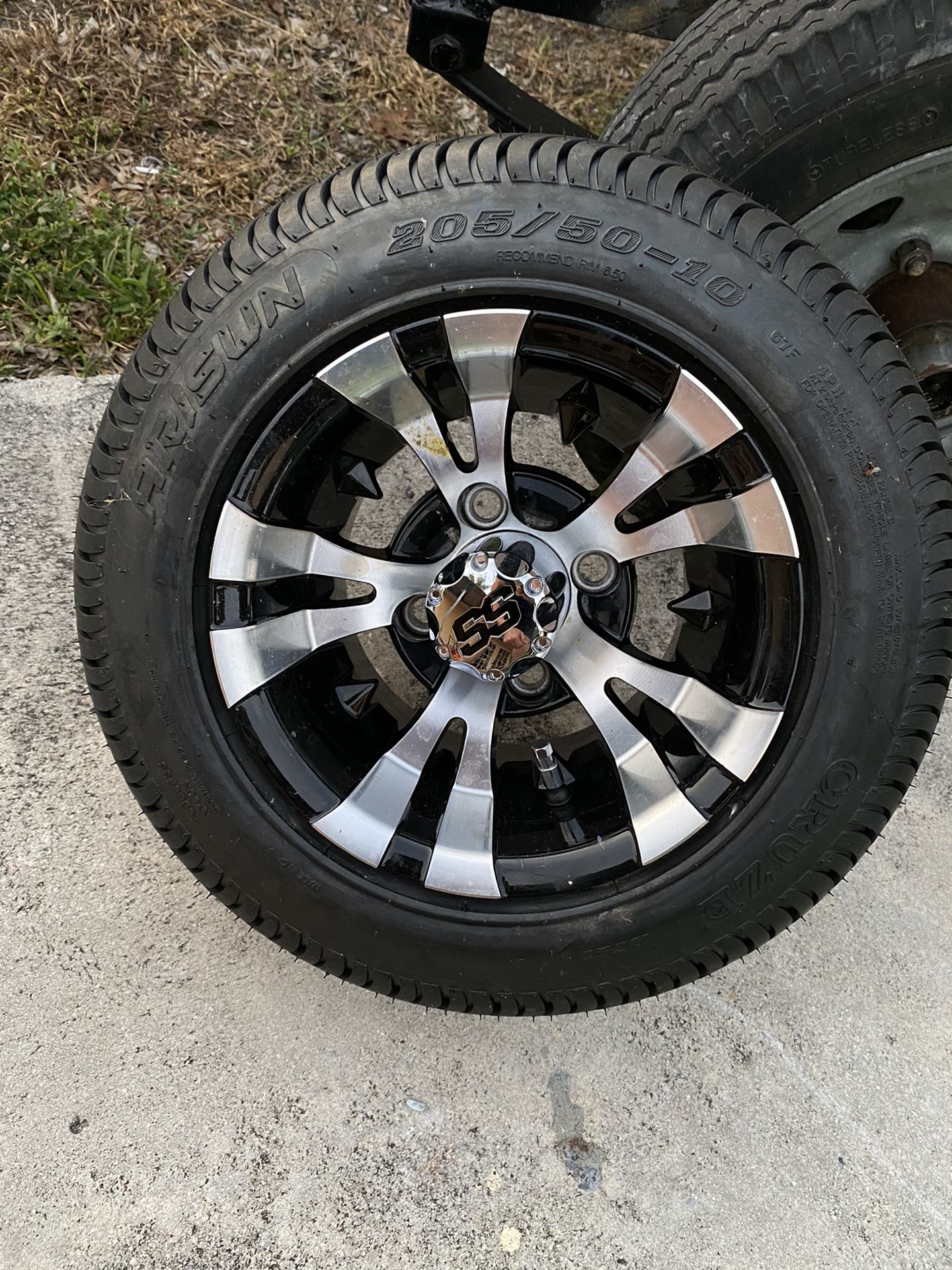 Golf cart wheels and tires Jetski trailer rims jet ski for Sale in ...