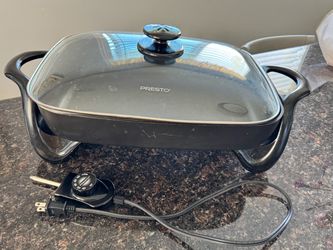 Presto Electric Skillet with Glass Lid