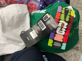 100% authentic FIFA Official Licensed hats and bags