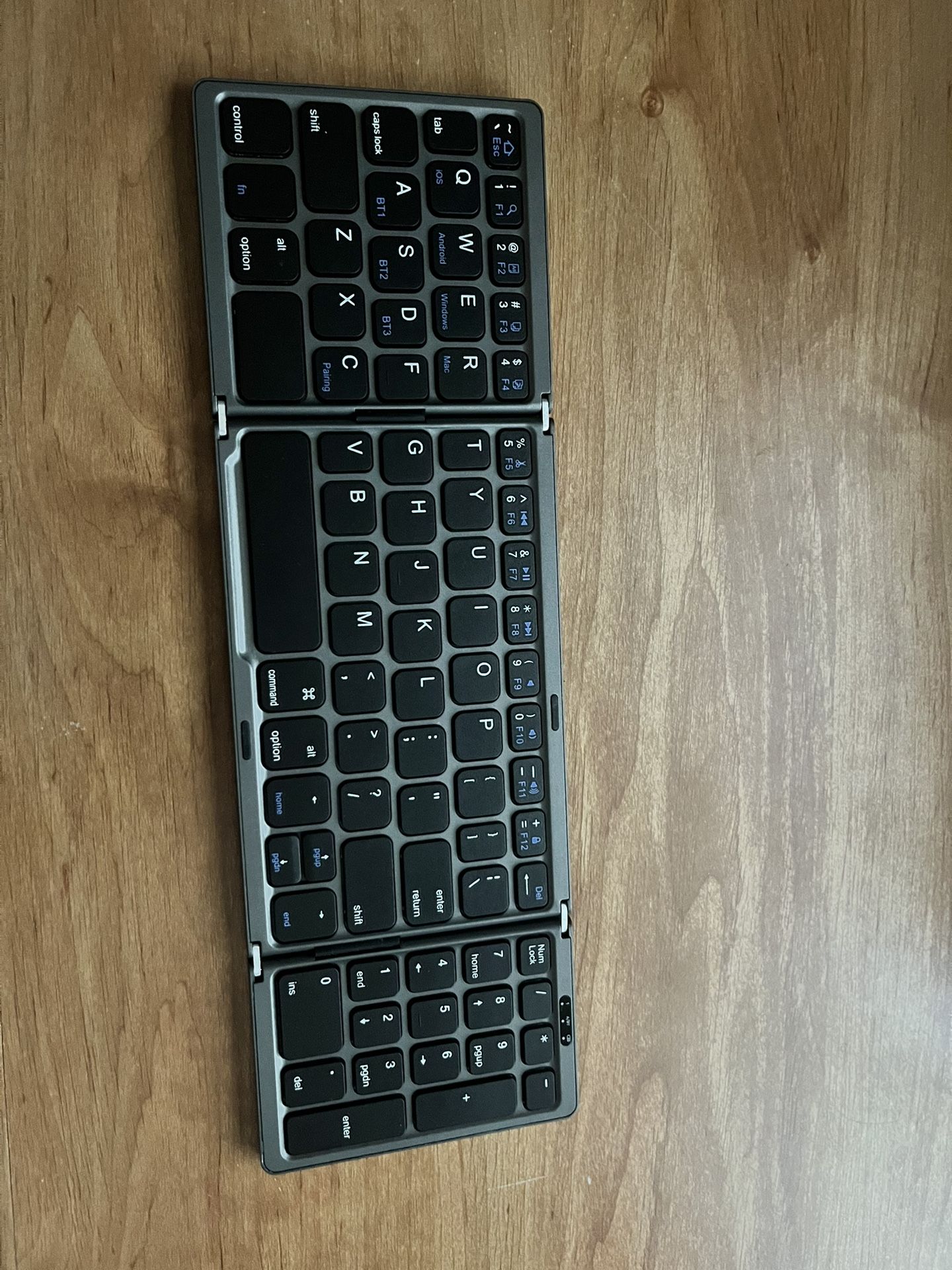 Foldable Keyboard With Numpad