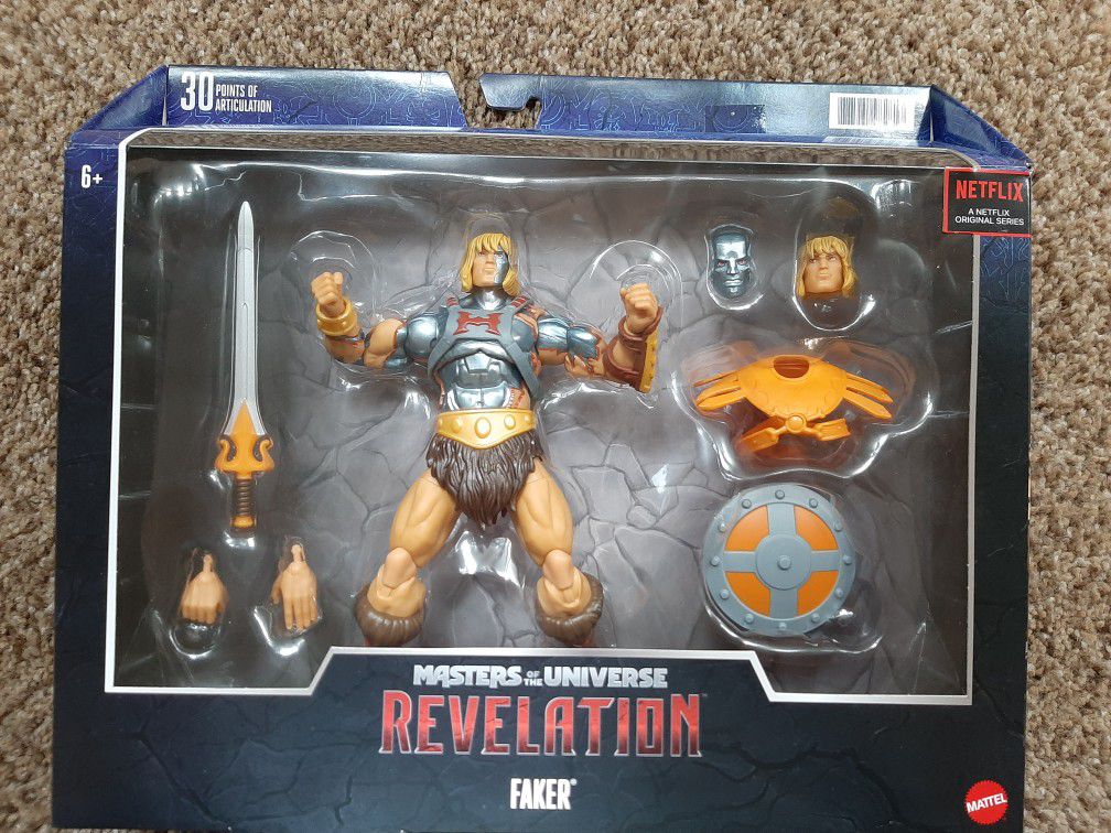 Masters Of The Universe FAKER Figure Set
