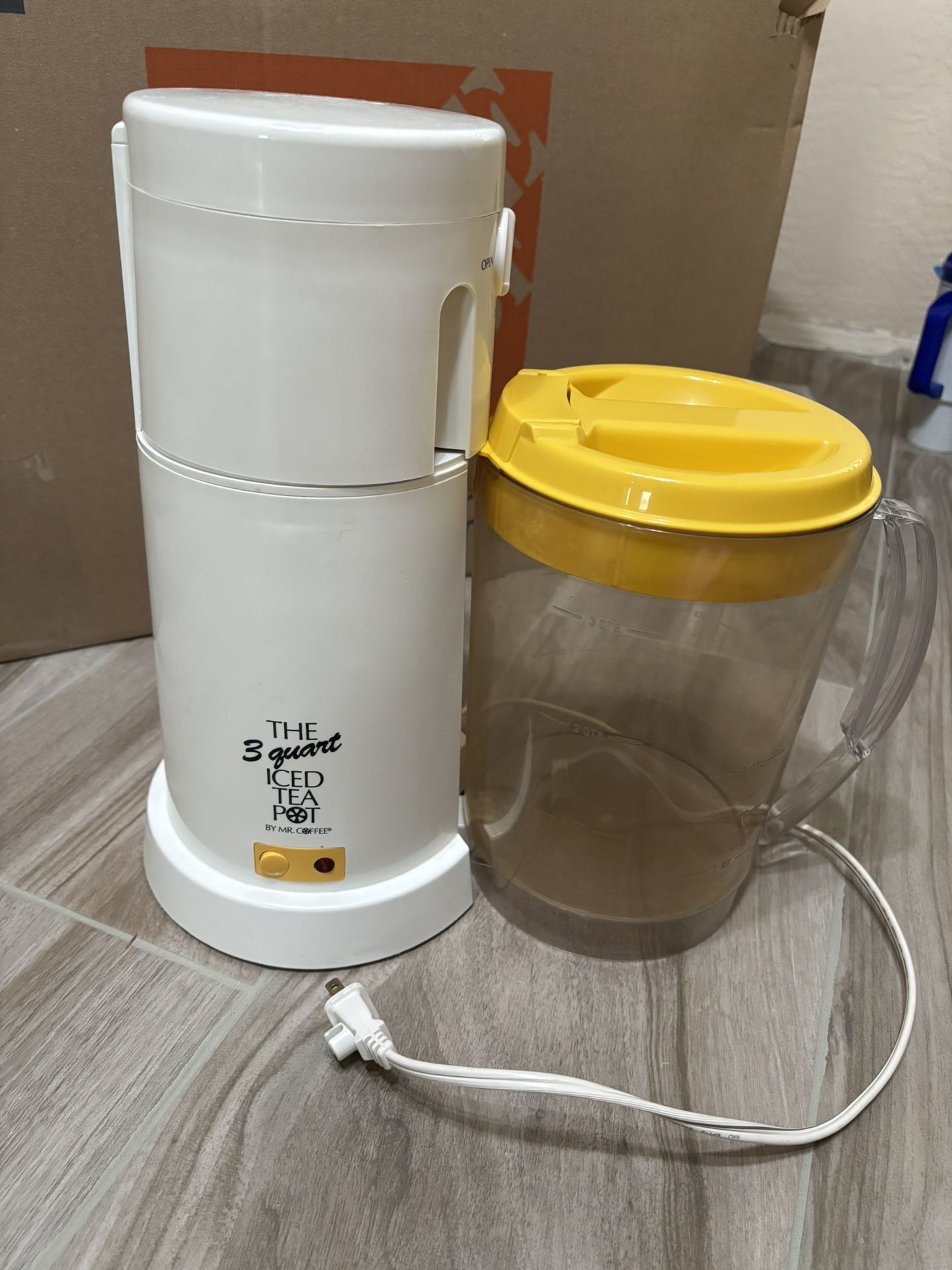 Mr. coffee 3 quart iced tea pot
