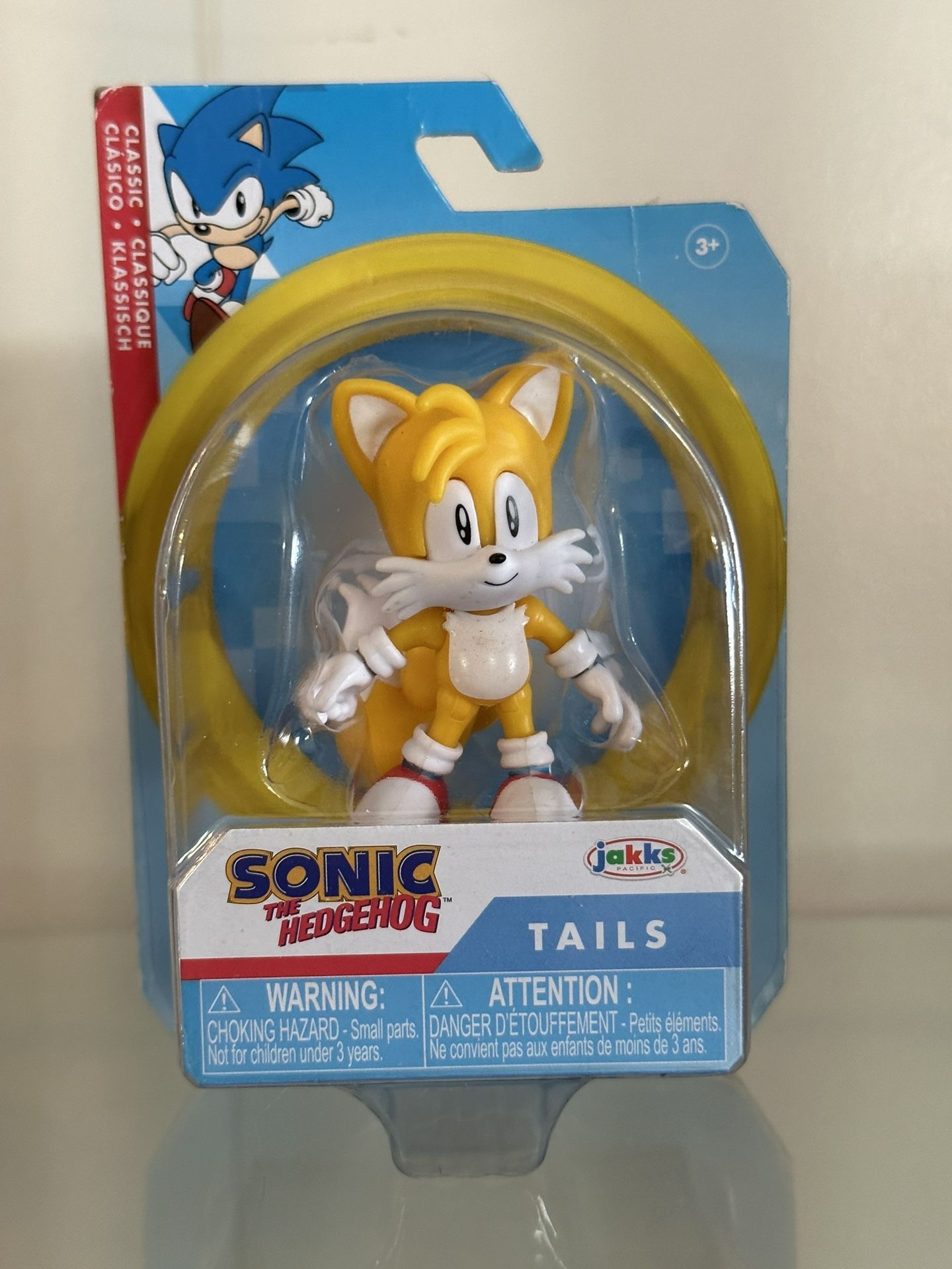Jakks Pacific Sonic The Hedgehog Classic Tails The Fox 2.5 Inch Scale