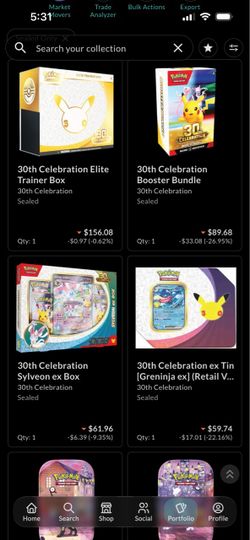 Pokemon cards 30th celebrations sealed
