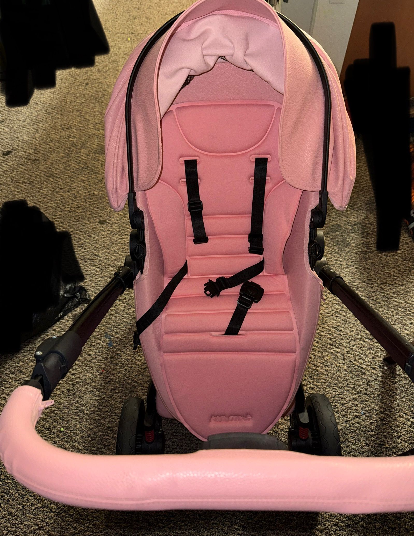 Pink Car Seat And Stroller