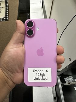 iPhone 16 128GB Unlocked Cash Or $50 Down 