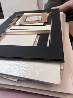 Matboards for framing over 75 plus some mounting boards