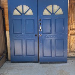 Double Entry Door