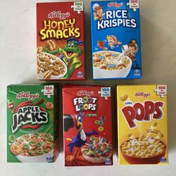 ENTIRE LOT 100 Piece Puzzles - Cereal