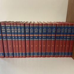 The World Book Encyclopedia 1958 Spectacular Full Set 1-19 